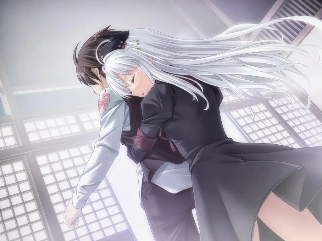 Momen haru dalam film anime romance Pasangan anime yang menangis haru
