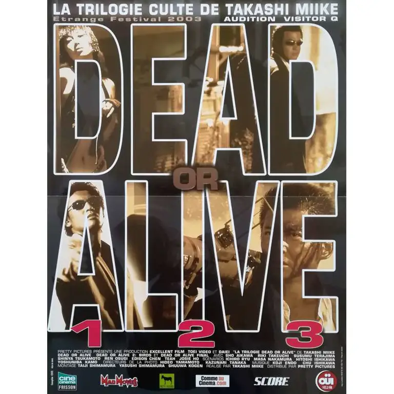 Poster Film Dead or Alive Poster film anime Dead or Alive.
