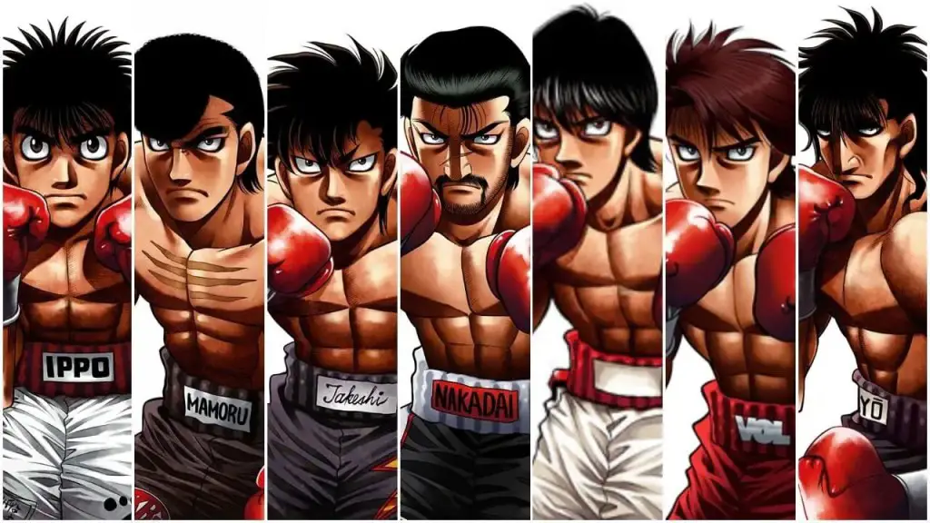 Kekuatan dan Tekad dalam Pertarungan Para karakter anime bertarung dengan sangat sengit