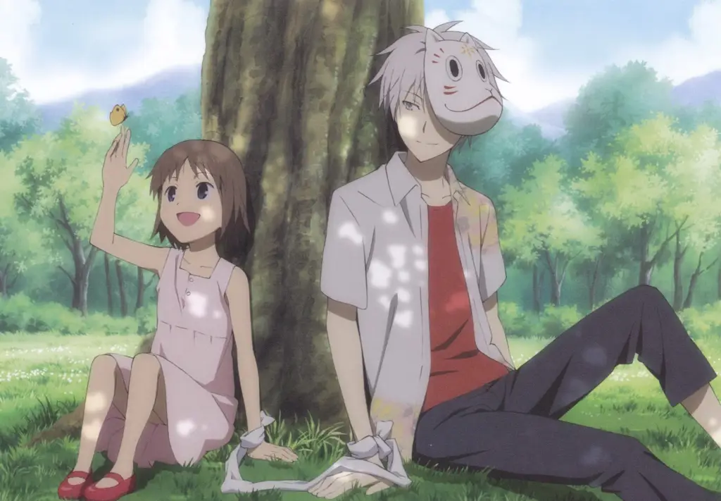 Keindahan Animasi Hotarubi no Mori e Adegan dari film Hotarubi no Mori e