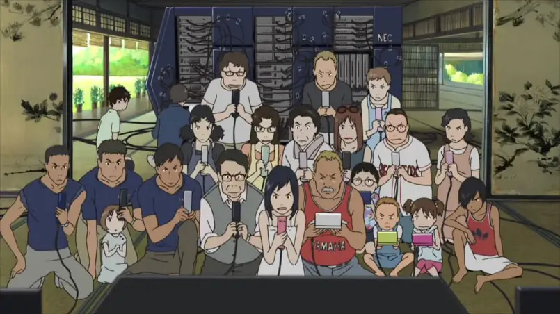 Menikmati Film Anime Karakter anime menonton film