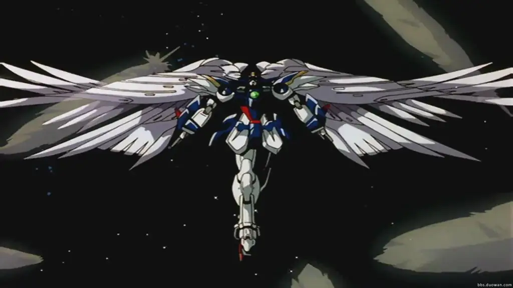 Adegan pertarungan Wing Zero Adegan dari film Mobile Suit Gundam Wing: Endless Waltz