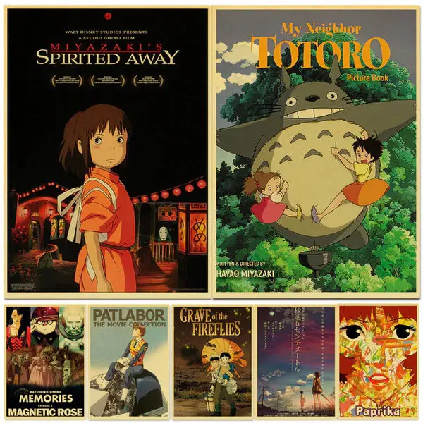 Koleksi Poster Film Anime Berbagai poster film anime