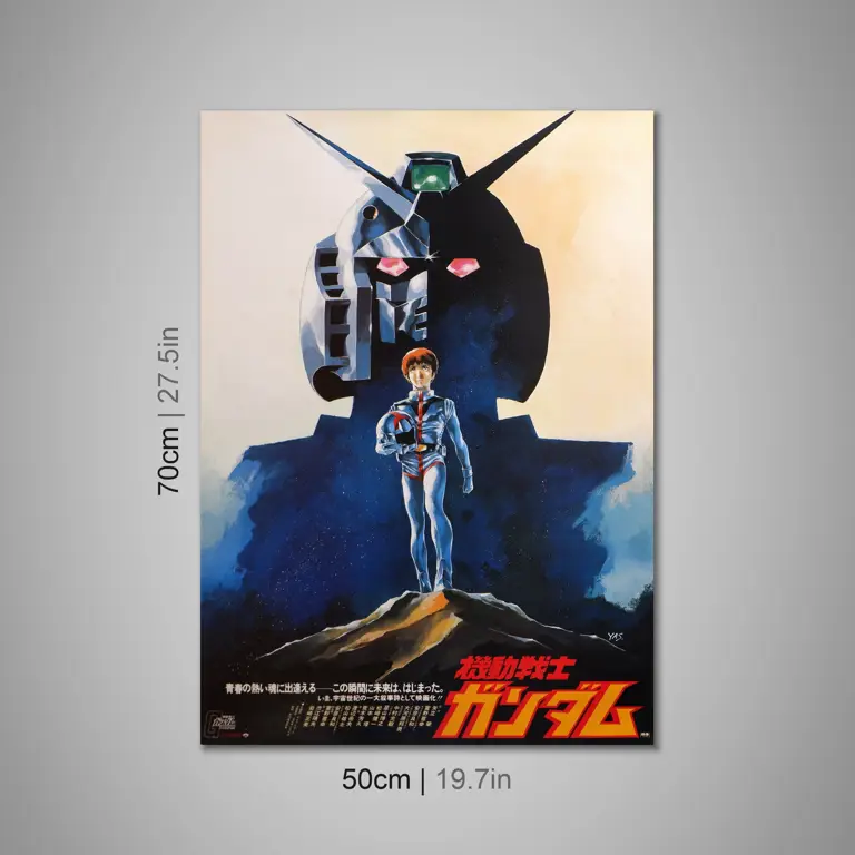 Berbagai poster film anime Gundam yang telah dirilis Poster film anime Gundam