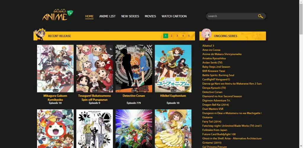 Situs Download Anime yang Aman dan Terpercaya Gambar situs web download anime yang aman