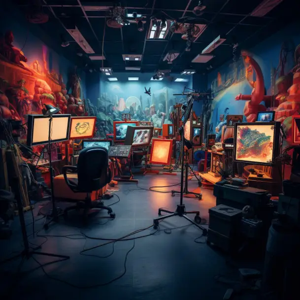 Proses Pembuatan Film Anime Studio animasi Jepang