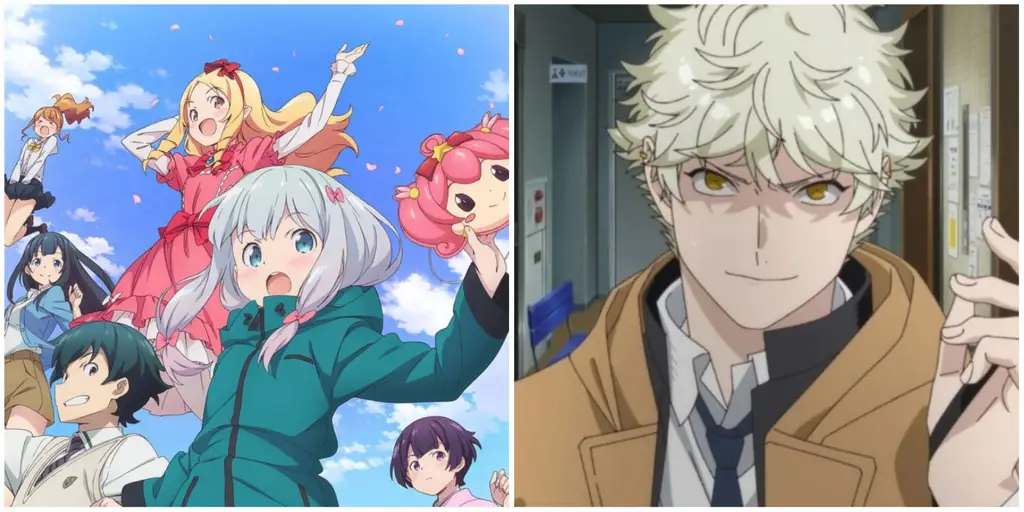 Menikmati Anime di Rumah Gambar seseorang menonton anime di rumah