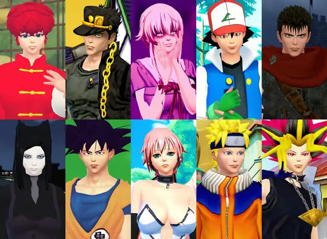 Menikmati Anime Bersama Teman Sejumlah karakter anime beragam sedang menonton anime bersama