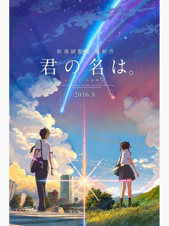 Daftar Film Anime Populer Poster-poster film anime populer