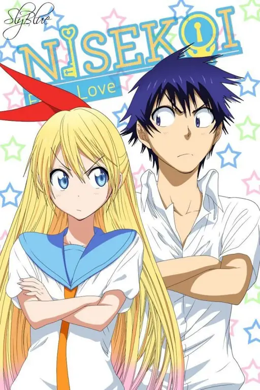 Poster film Nisekoi: Sebuah gambaran visual dari kisah cinta yang rumit Poster film Nisekoi