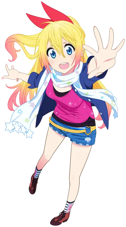 Chitoge, Salah Satu Tokoh Utama Nisekoi Gambar Chitoge