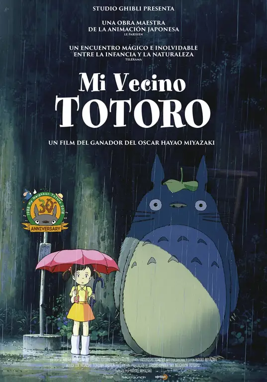 Tokoh Totoro yang menggemaskan