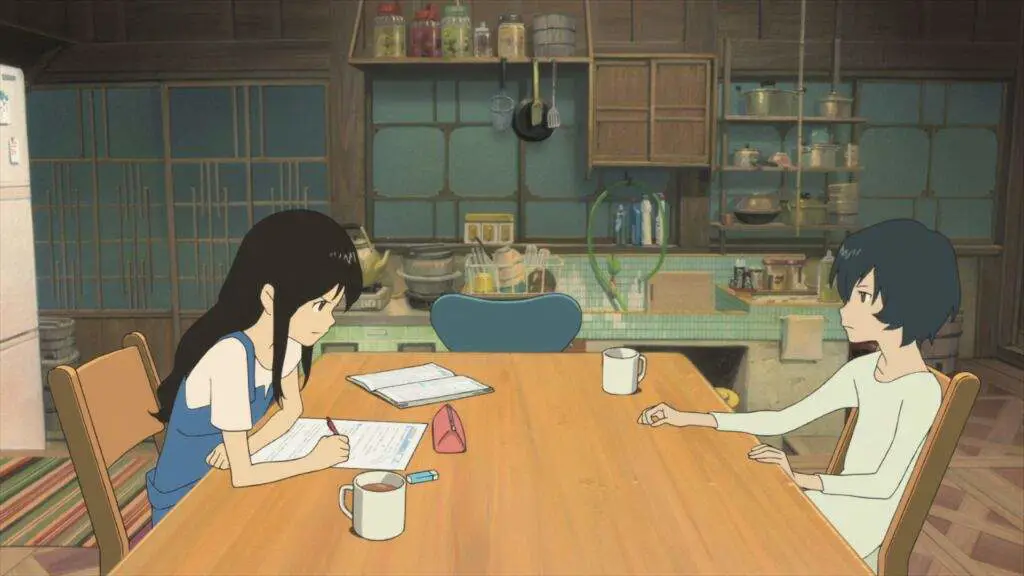 Poster film Wolf Children
