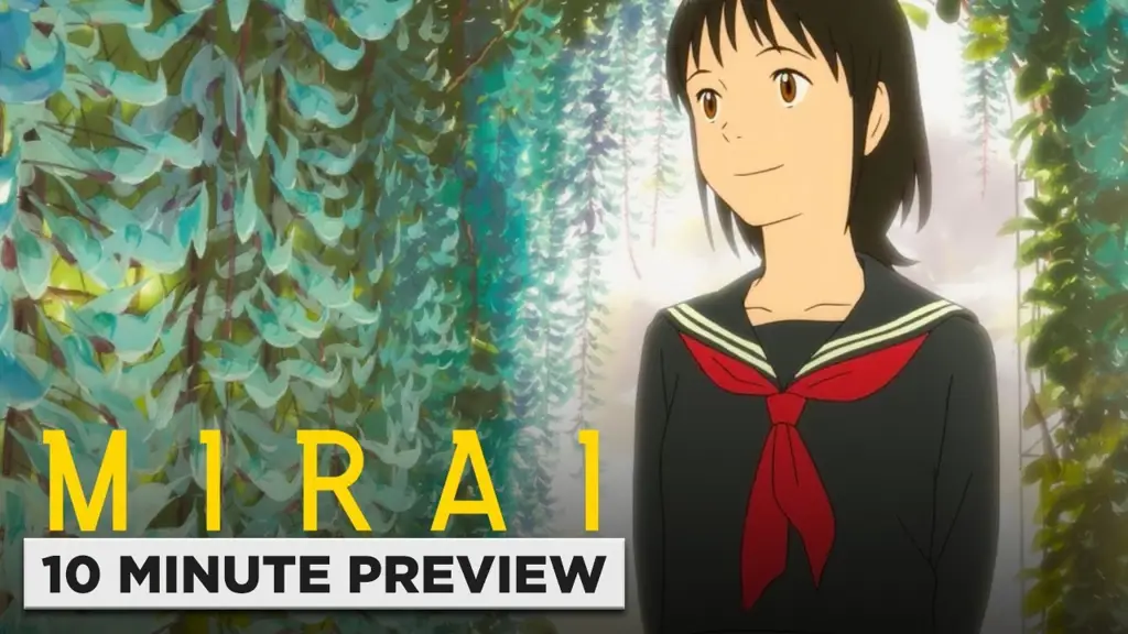 Desain karakter yang unik dan ekspresif dalam film Mirai Desain karakter dalam film anime Mirai