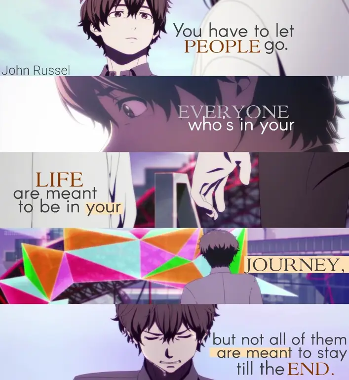 Adegan menyentuh dari film anime sedih terbaru Karakter anime sedih yang menguras air mata