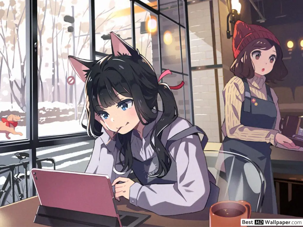 Cara Menikmati Film Anime Menonton film anime di laptop