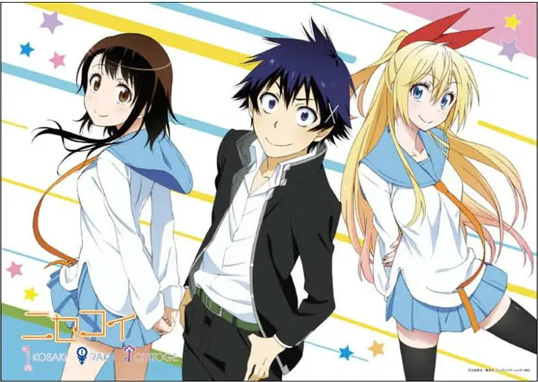 Poster Film Nisekoi Poster film Nisekoi dengan visual karakter utama