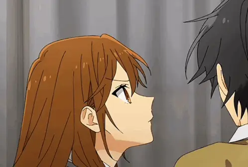 Adegan Romantis dalam Anime Lesbian Adegan ciuman antar karakter perempuan dalam anime